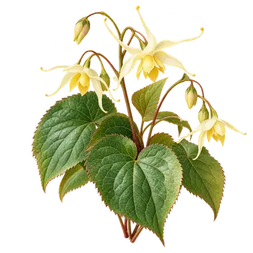 Ilustrasi Horny Goat Weed